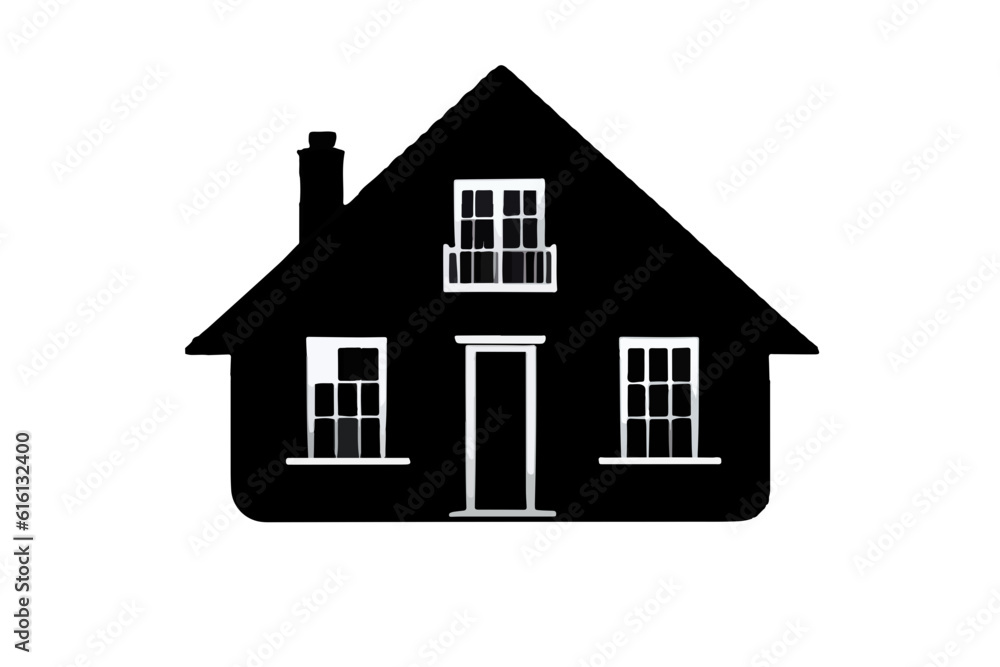 house silhouette house silhouette