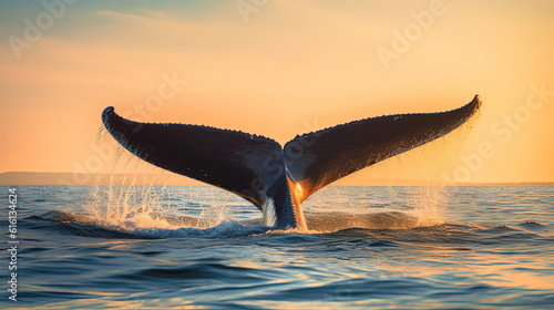 Tail of a Blue Whale © Absent Satu