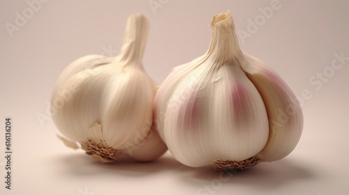 Weißer Knoblauch, Garlic, Generative AI