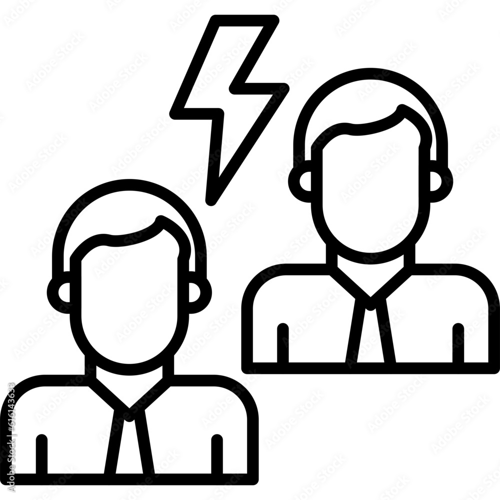 Conflict Icon Conflict Icon