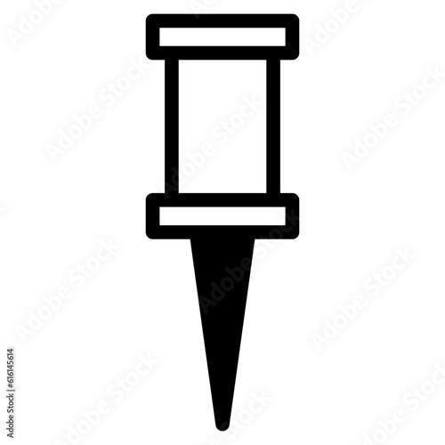 push pin dualtone