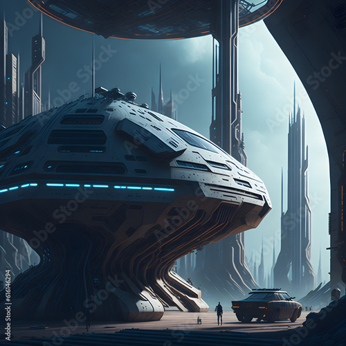 Visions of Tomorrow: Realistic Sci-Fi Environment