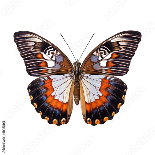 California sister butterfly - Adelpha bredowii. Transparent PNG. Generative AI