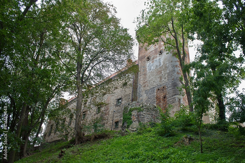 Ancient Otmuchow Castle in Otmuchow, Poland