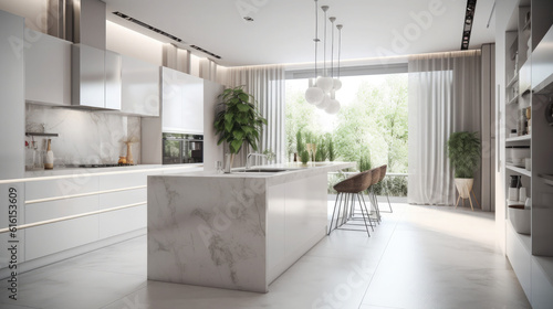 Modern Elegant kitchen interior