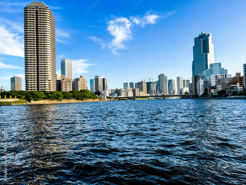 Fototapeta premium 東京 隅田川からの風景
