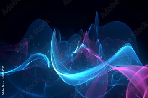abstract background with glowing lines, Dazzling Light Animation: A Mesmerizing Spectacle of Color and Energy