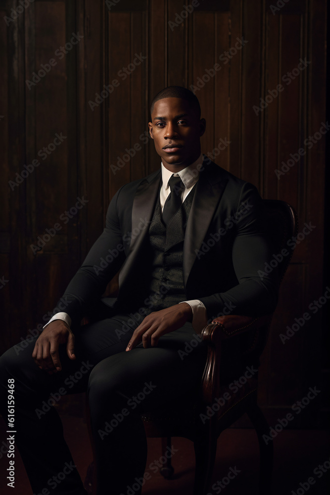 Unveiling the Masculine Elegance Enshrined in an Armchair's Embrace Unveiling the Masculine Elegance Enshrined in an Armchair's Embrace