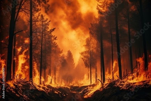 Dangerous Forest Fire