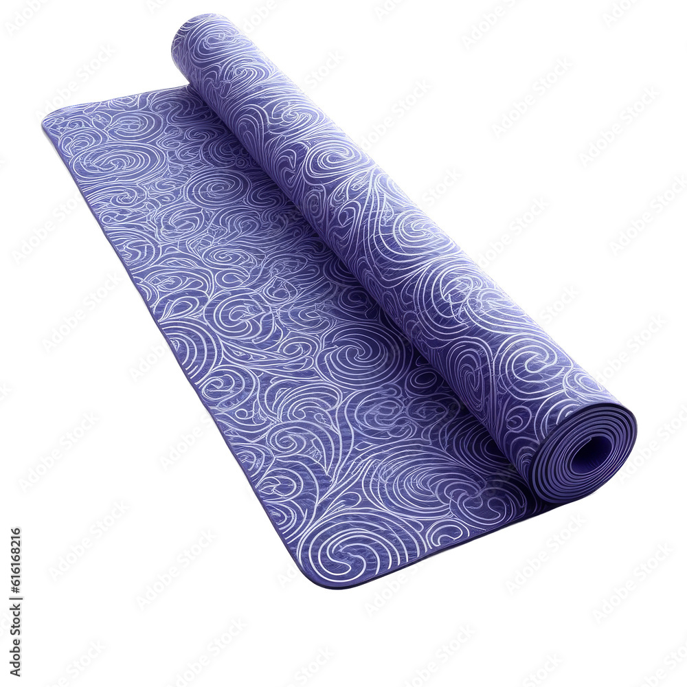 Serene Yoga Mat Design for Meditation Serene Yoga Mat Design for Meditation