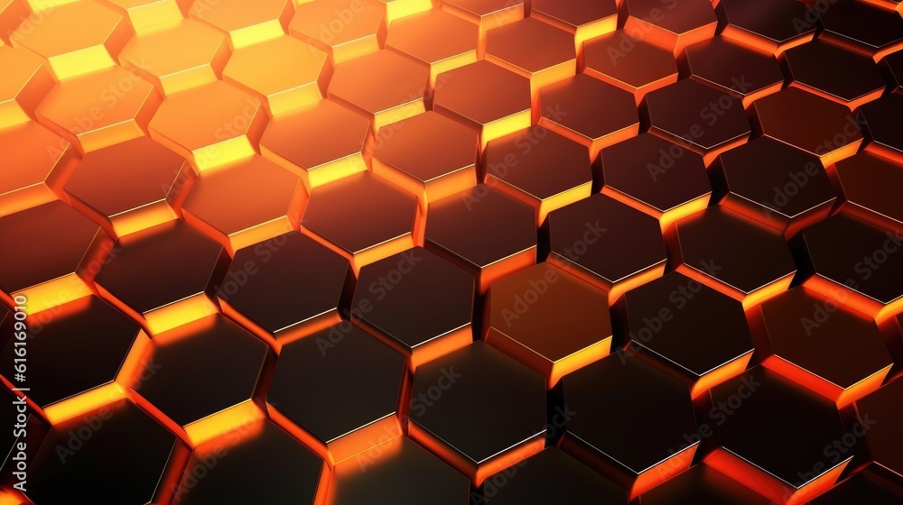 Hexagonal Gradient Background Hexagonal Gradient Background