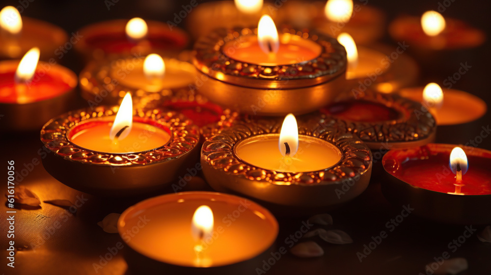 Diyas (oil lamps) Illumination Diyas (oil lamps) Illumination