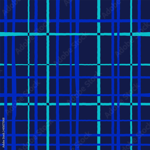 Seamless pattern of two-tone lines on a dark blue background.
