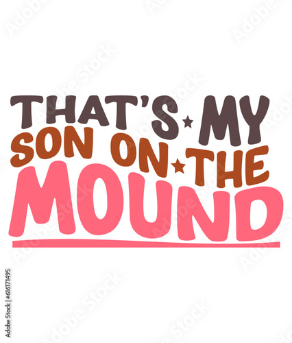 Retro BASEBALL T-shirt Design, Vector