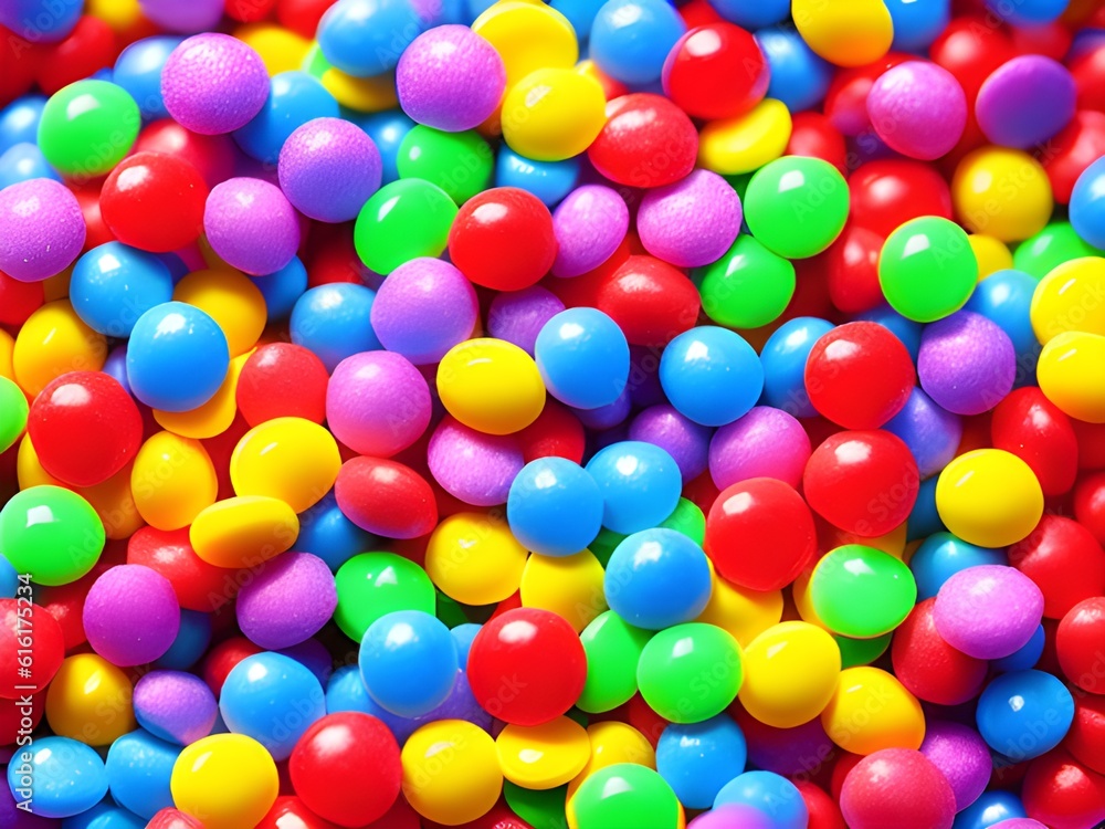 colorful candy on white background colorful candy on white background
