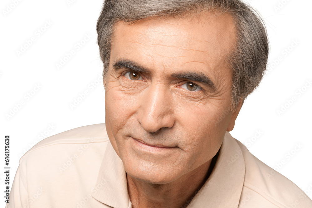 Obraz premium Portrait of a Confident Senior Man