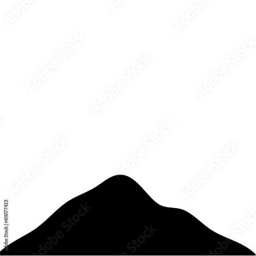 Mountain Silhouette Illustration