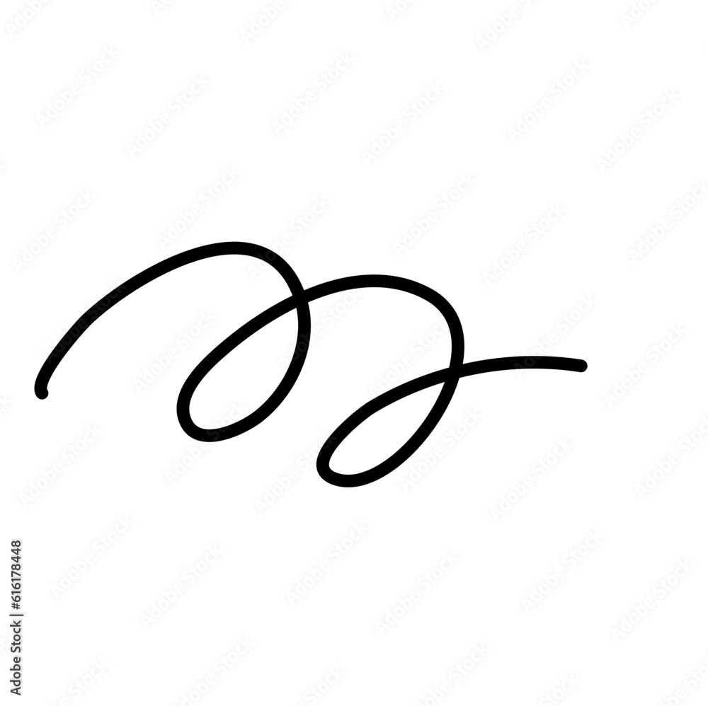 Squiggly Line Element Decoration Squiggly Line Element Decoration