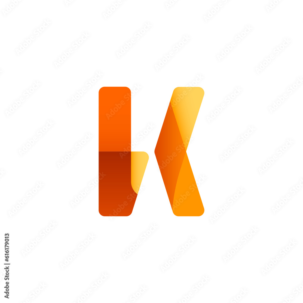 Bright alphabet origami font, for your logo design logo, multi-colored letter k, vector illustration 10EPS Bright alphabet origami font, for your logo design logo, multi-colored letter k, vector illustration 10EPS