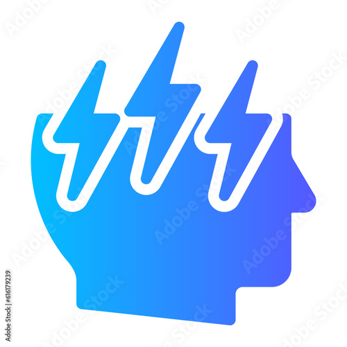 therapy gradient icon