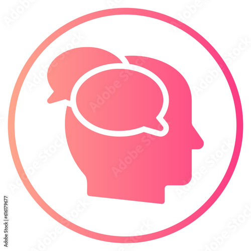 hyperactivity gradient icon
