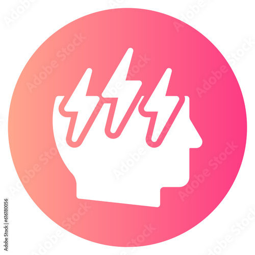 therapy gradient icon