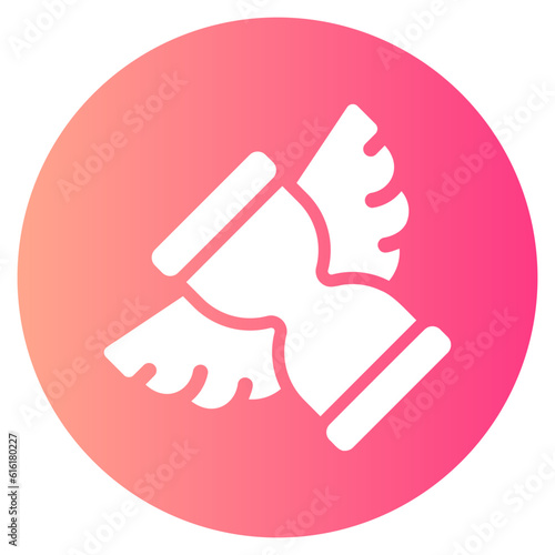 time gradient icon