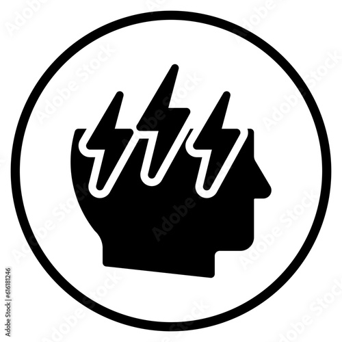 therapy glyph icon