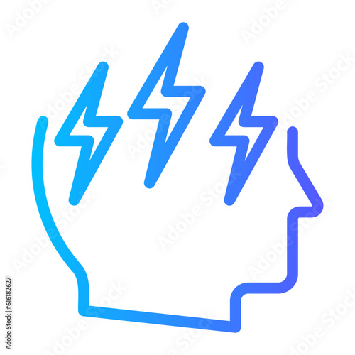 therapy gradient icon