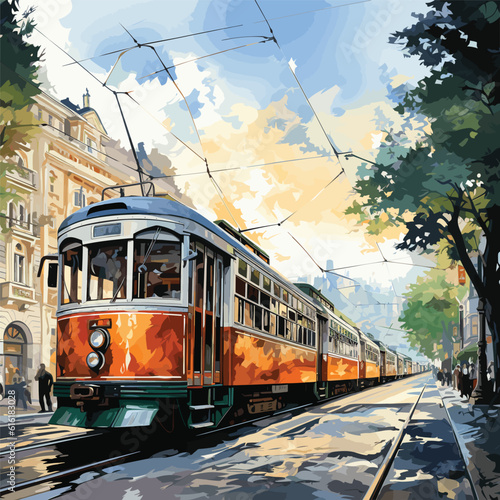 tram in San Fransisco.