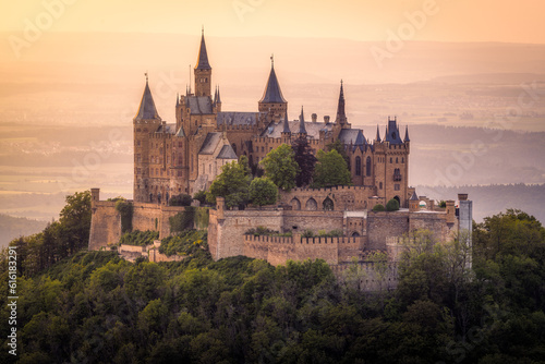 Obraz na plátně Hohenzollern castle in Germany!