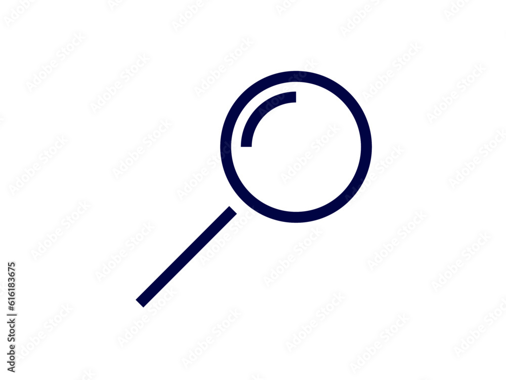 Minimal modern flat search icon, magnifying glass flat icon for apps and websites, vector, label Minimal modern flat search icon, magnifying glass flat icon for apps and websites, vector, label