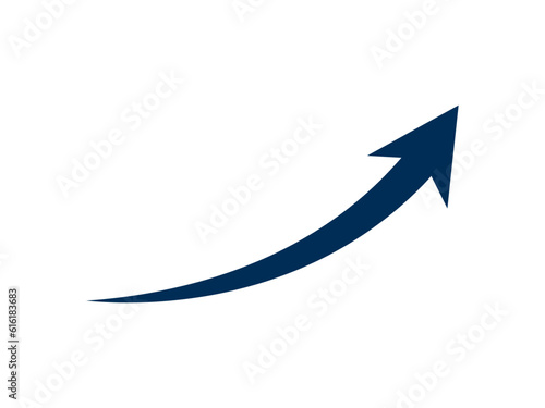 Vector up arrows, success arrow up icon vector illustration graphic design