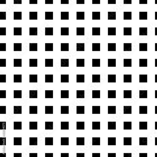 Seamless pattern with squares ornament. Quadrangles blocks image. Repeated checks ornamental background. Mosaic motif. Checkered floor. Flooring wallpaper. Digital paper. Vector art illustration.