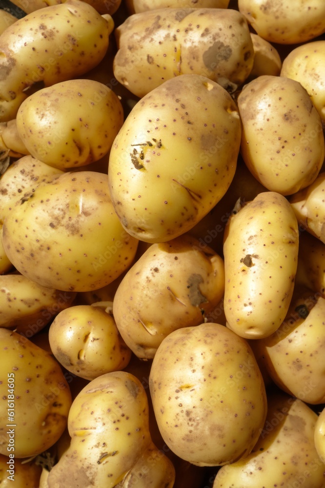 untreated potatoes directly from the fieldv untreated potatoes directly from the fieldv