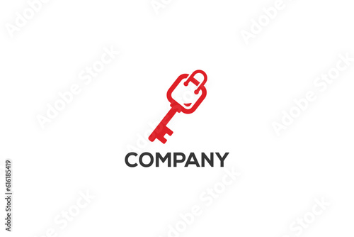Creative logo design designated to a real estate or locksmith business. This logo design depicts a
key shaped like a shopping bag. 