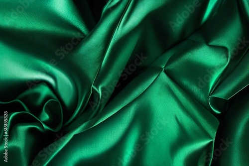 Vibrant Emerald Green: Energy, Vitality, and Renewal in Close-Up