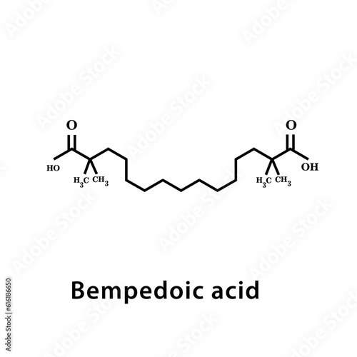 Structure molecular icon flat explosive compounds illustration