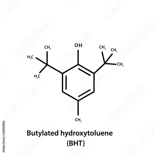 Structure molecular icon flat explosive compounds illustration