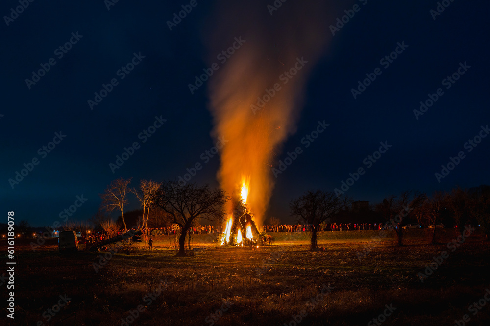 Epiphany fires in Friuli. Ancestral popular tradition