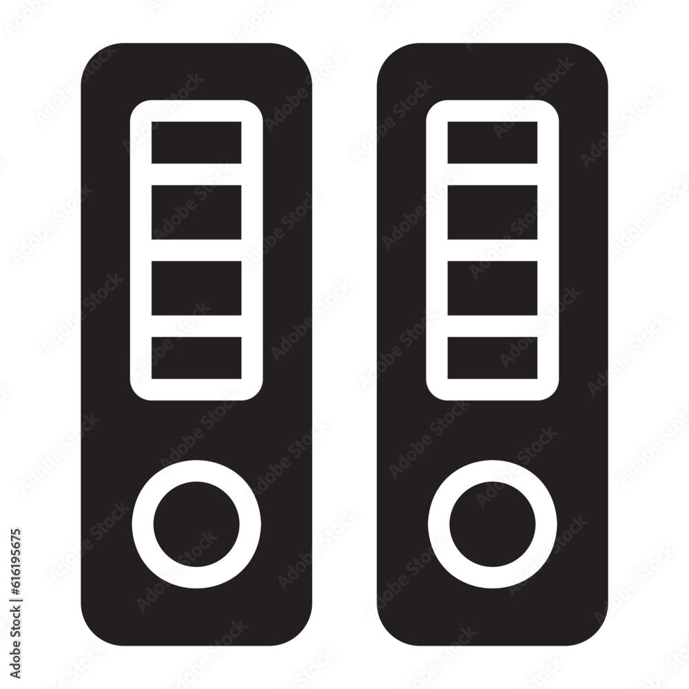 binder glyph icon binder glyph icon