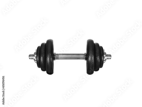 dumbbells, top view