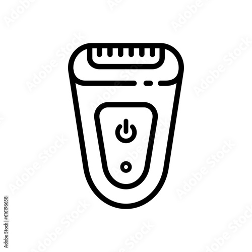 Shaving razor isolated outline icon