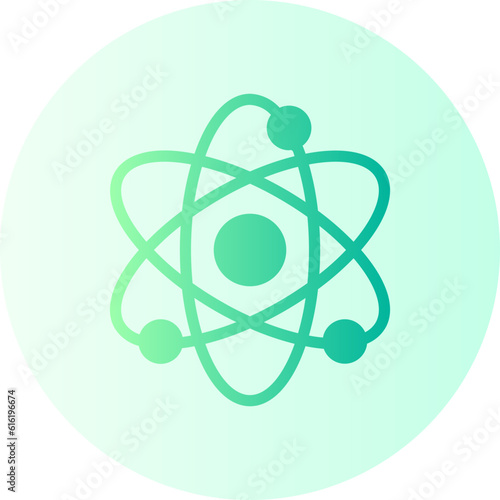 atom gradient icon
