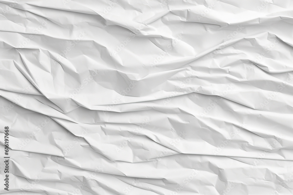 crumpled white paper textured background. Copy space crumpled white paper textured background. Copy space