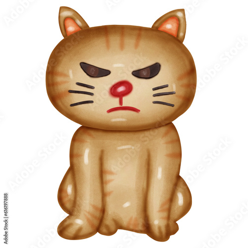 Bilde på lerret Be sulky a cat