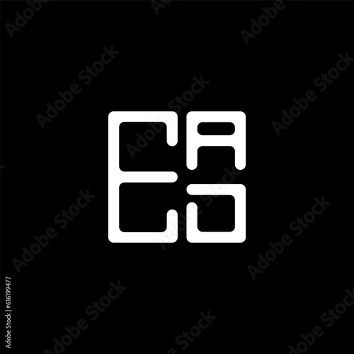 EAD letter logo abstract creative design. EAD unique design	