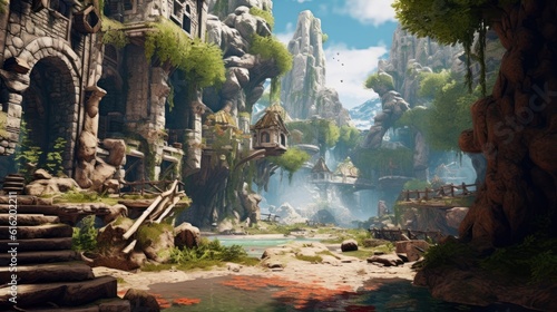 Beautiful Game Environment Art