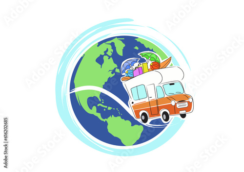 Travel in a campervan