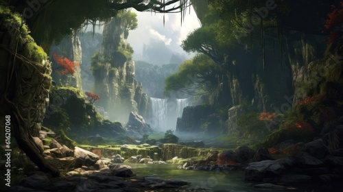 MMORPG Game Art Environment